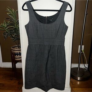 Theory Candice Buckingham Plaid Wool Dress Sz 6